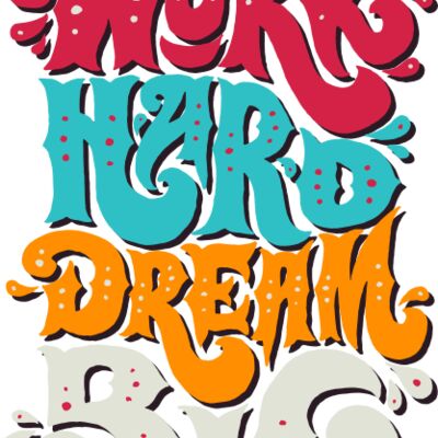 Word Hard Dream Big Thumbnail