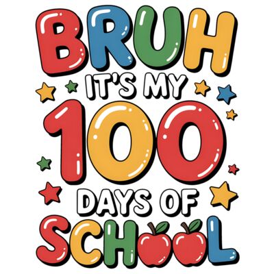 BRUH ITS MY 100 DAYS OF SCHOOL 1 Thumbnail