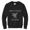 Youth Core Fleece Crewneck Sweatshirt Thumbnail