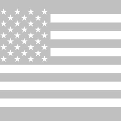 Black and white USA Flag Thumbnail