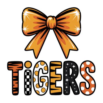 Coquette Lace Tigers Png  Mascot PNG Thumbnail