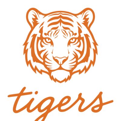 Tigers 1   White  SVG  Thumbnail