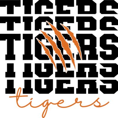 Tigers 8  SVG  Thumbnail